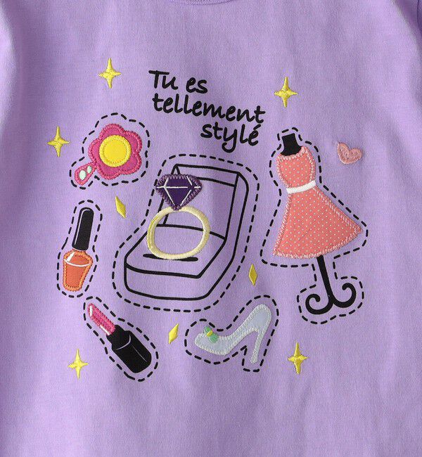 SHIPS Colors 「SHIPS Colors:パッチワーク プリント TEE(80～130cm)◇」|Tシャツ・カットソー|