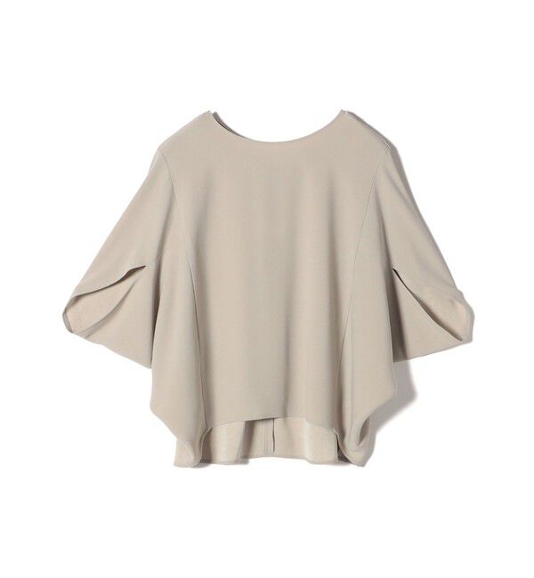 SHIPS for women「〈接触冷感 / 手洗い可能〉アセテート混 バック サテン ドルマン ブラウス」|シャツ・ブラウス|