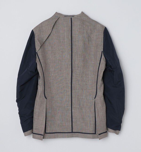 SHIPS「BREUER: FABIO リネン コットン ジャケット」|テーラードジャケット|