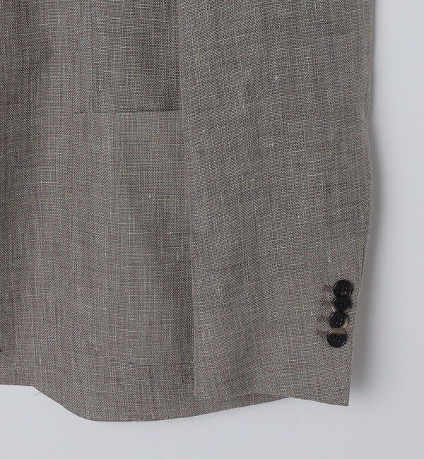 SHIPS「BREUER: FABIO リネン コットン ジャケット」|テーラードジャケット|