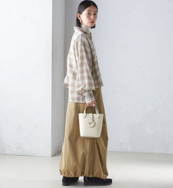 SHIPS for women「〈手洗い可能〉シアー チェック ロング スリーブ シャツ」|シャツ・ブラウス|