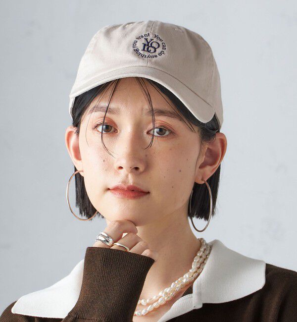 SHIPS for women「刺繍 ロゴ キャップ 24FW」|キャップ・キャスケット|