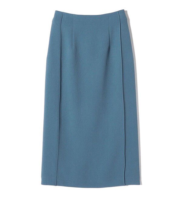 SHIPS for women「〈手洗い可能〉ジョーゼット ピンタック タイト スカート」|スカート|