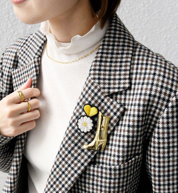 SHIPS for women「アンティーク モチーフ ブローチ」|ブローチ・コサージュ|