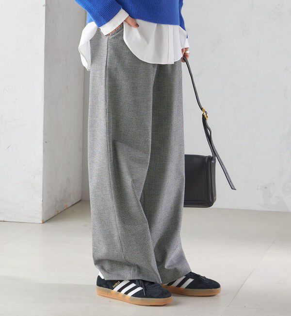 SHIPS for women「〈手洗い可能〉両面起毛 ドロスト パンツ」|その他|