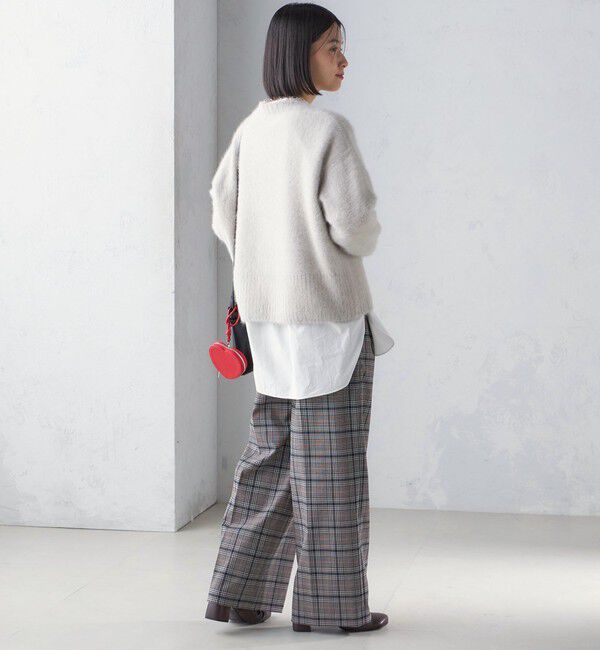 SHIPS for women「〈手洗い可能〉FOX クルーネック プルオーバー」|ニット・セーター|