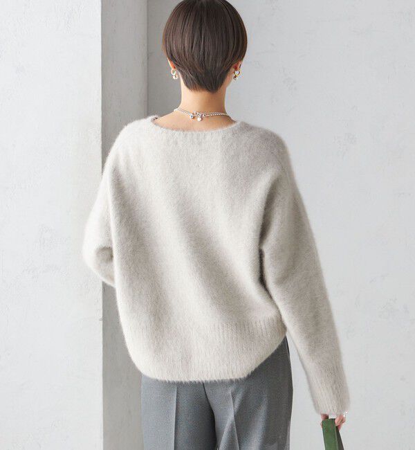 SHIPS for women「〈手洗い可能〉FOX クルーネック プルオーバー」|ニット・セーター|