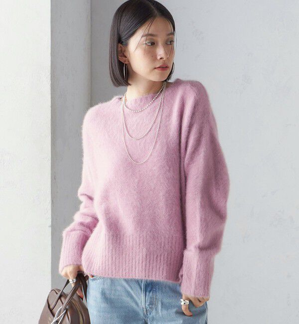 SHIPS for women「〈手洗い可能〉FOX クルーネック プルオーバー」|ニット・セーター|