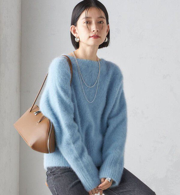 SHIPS for women「〈手洗い可能〉FOX クルーネック プルオーバー」|ニット・セーター|