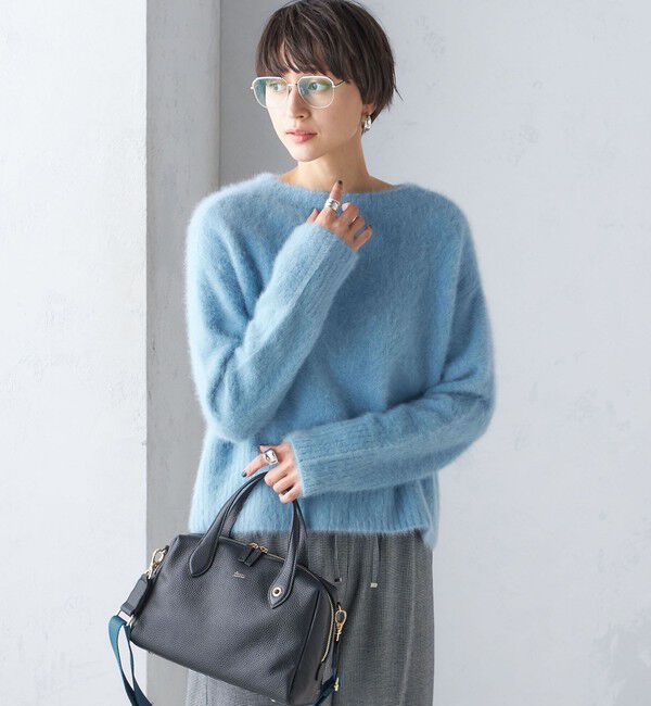 SHIPS for women「〈手洗い可能〉FOX クルーネック プルオーバー」|ニット・セーター|