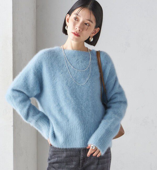 SHIPS for women「〈手洗い可能〉FOX クルーネック プルオーバー」|ニット・セーター|