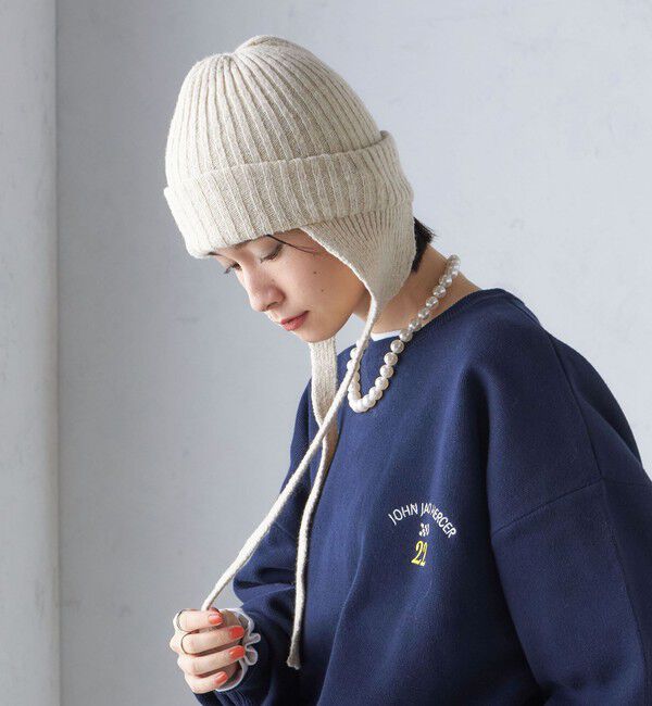 SHIPS for women「Revis.:ニット フライト キャップ」|ニット帽|