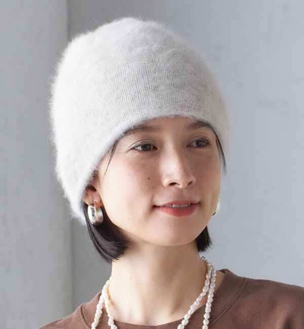 SHIPS for women「〈手洗い可能〉フォックス ニット キャップ」|ニット帽|