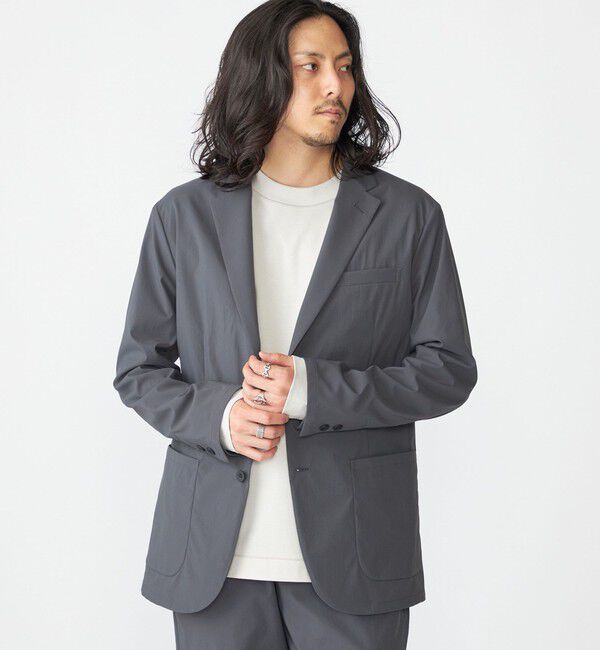 SHIPS「SHIPS: 〈セットアップ対応〉PERTEX(R) 2B ジャケット」|テーラードジャケット|