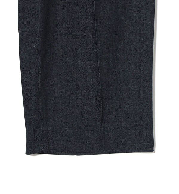 SHIPS for women「〈手洗い可能〉デニムライク 2タック ワイド パンツ」|その他|