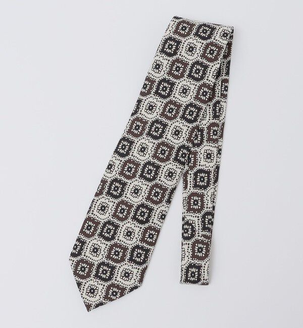 SHIPS「Holliday＆Brown マダー プリント ネクタイ」|ネクタイ・蝶ネクタイ|