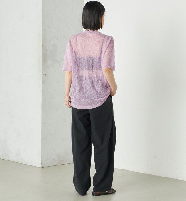 SHIPS for women「Wai＋:〈手洗い可能〉2タック スラックス」|スラックス|