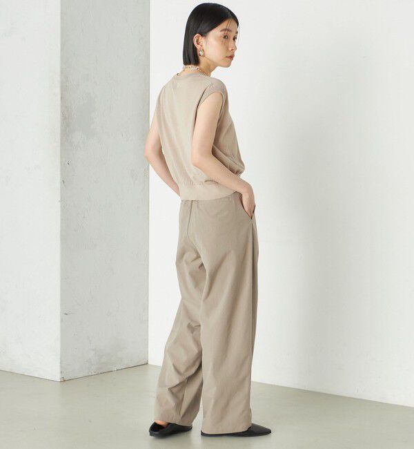 SHIPS for women「Wai＋:〈手洗い可能〉2タック スラックス」|スラックス|