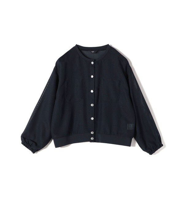 SHIPS Colors 「SHIPS Colors:〈手洗い可能〉メッシュ ノーカラー ハオリ 2◇」|ブルゾン・スタジャン|