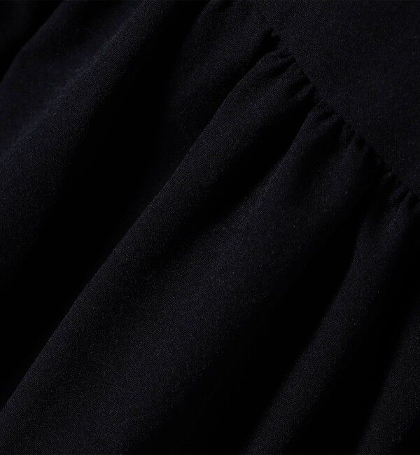 SHIPS for women「〈接触冷感 / 撥水加工〉TEX BRID(R)タフタ ギャザー ノースリーブ ブラウス」|シャツ・ブラウス|