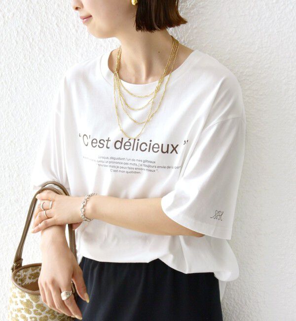 SHIPS for women「サダハルアオキ コラボ TEE」|Tシャツ・カットソー|