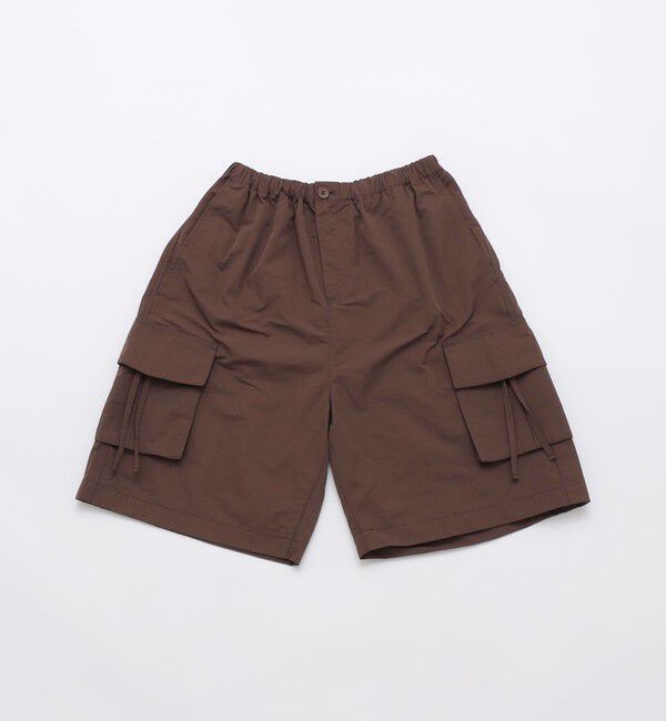 SHIPS「City Ambient Products: CTN/NYN バギー カーゴ ショーツ」|チノ|