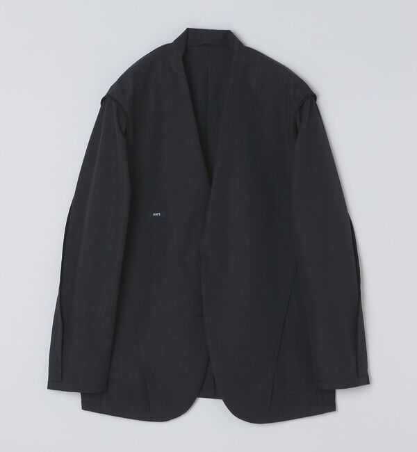 SHIPS「SHIPS: シアサッカー ジャケット」|テーラードジャケット|