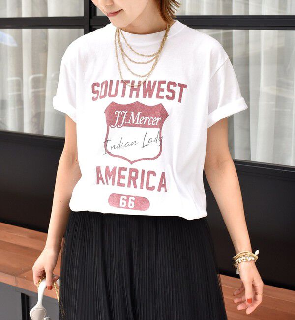 SHIPS for women「【SHIPS別注】J.J MERCER:プリント TEE」|Tシャツ・カットソー|