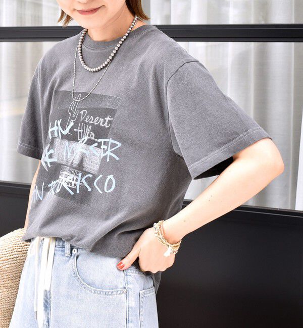 SHIPS for women「【SHIPS別注】J.J MERCER:プリント TEE」|Tシャツ・カットソー|
