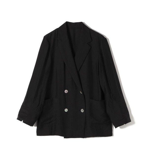 SHIPS for women「〈手洗い可能〉シアー シルク混 ジャケット」|テーラードジャケット|