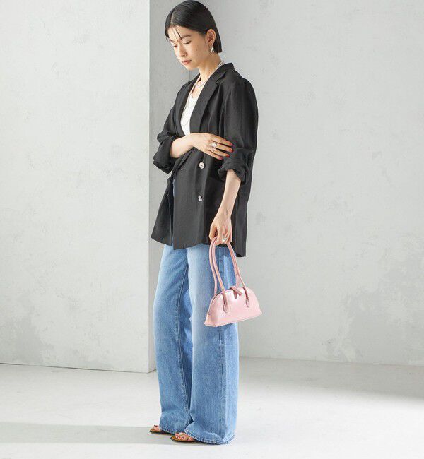 SHIPS for women「〈手洗い可能〉シアー シルク混 ジャケット」|テーラードジャケット|