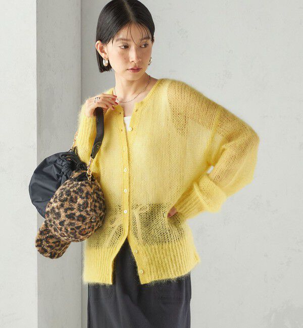SHIPS for women「モヘヤ クルーネック カーディガン」|カーディガン|