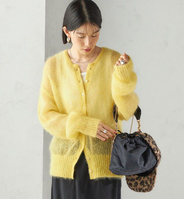 SHIPS for women「モヘヤ クルーネック カーディガン」|カーディガン|