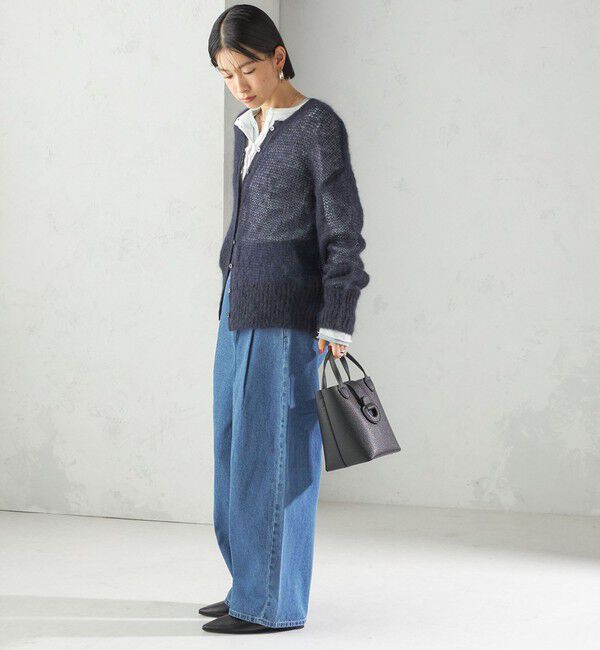 SHIPS for women「モヘヤ クルーネック カーディガン」|カーディガン|