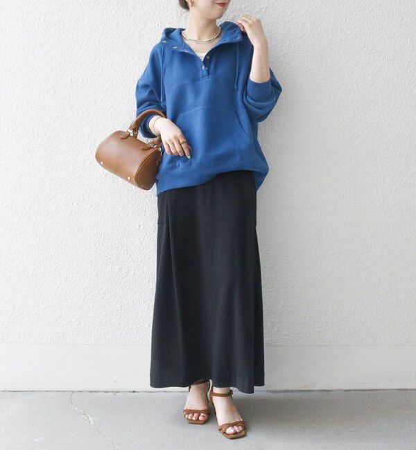 SHIPS any「SHIPS any:〈洗濯機可能〉USAコットン 裏起毛 フーディー ルーズ プルオーバー」|パーカー|