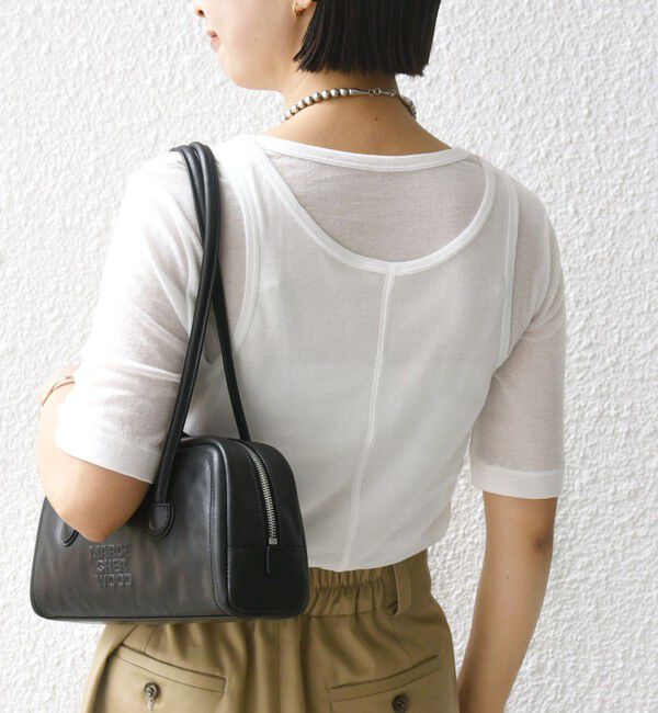 SHIPS for women「シアー フライス レイヤード TEE」|Tシャツ・カットソー|