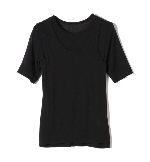 SHIPS for women「シアー フライス レイヤード TEE」|Tシャツ・カットソー|