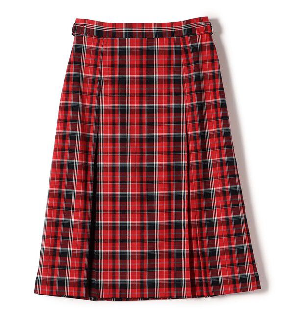 SHIPS for women「《一部追加予約》チェック ボックス プリーツ スカート」|スカート|