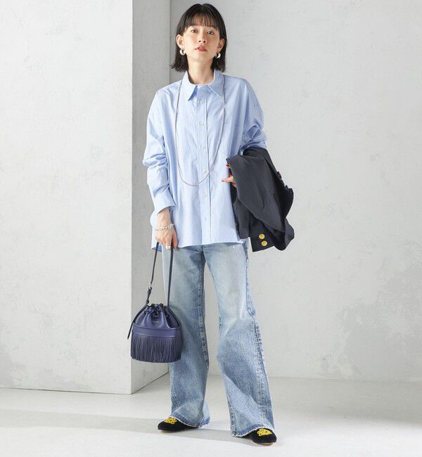 SHIPS for women「【SHIPS別注】TICCA:オックスフォード シャツ」|シャツ・ブラウス|