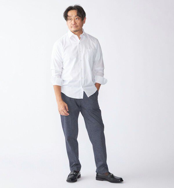 SHIPS「SHIPS: SMOOTH TEX ワイドカラー シャツ」|シャツ・ブラウス|