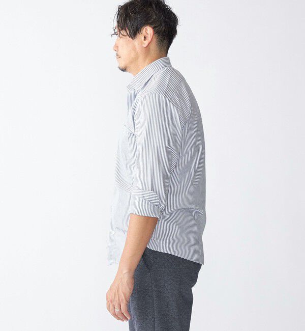 SHIPS「SHIPS: SMOOTH TEX ワイドカラー シャツ」|シャツ・ブラウス|