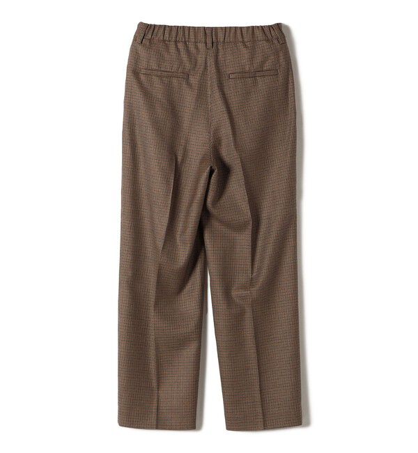 SHIPS for women「〈手洗い可能〉ウォッシャブル ウール タック パンツ」|その他|