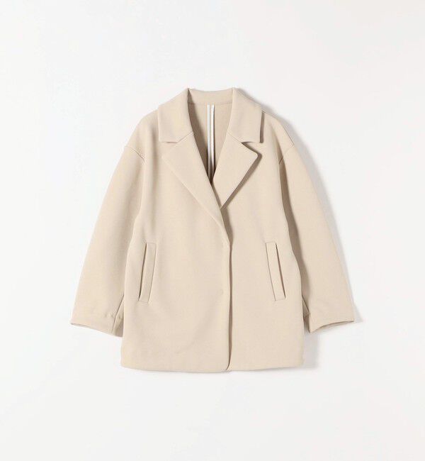 SHIPS any「SHIPS any:〈洗濯機可能〉ダンボール コクーン テーラード ミディ コート」|チェスターコート|