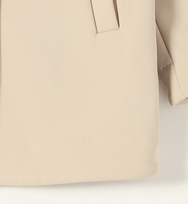 SHIPS any「SHIPS any:〈洗濯機可能〉ダンボール コクーン テーラード ミディ コート」|チェスターコート|