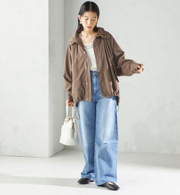 SHIPS for women「〈手洗い可能〉LIMONTA 撥水 ドルマン ブルゾン」|ブルゾン・スタジャン|