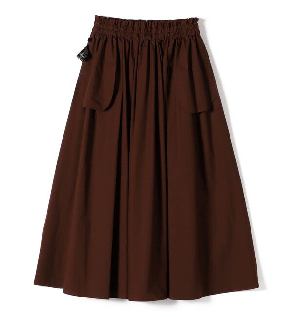 SHIPS for women「〈手洗い可能〉タイプライター チンツ タック ギャザー スカート」|スカート|