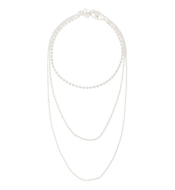 SHIPS for women「in mood:マルチ ボール チェーン ネックレス」|ネックレス|