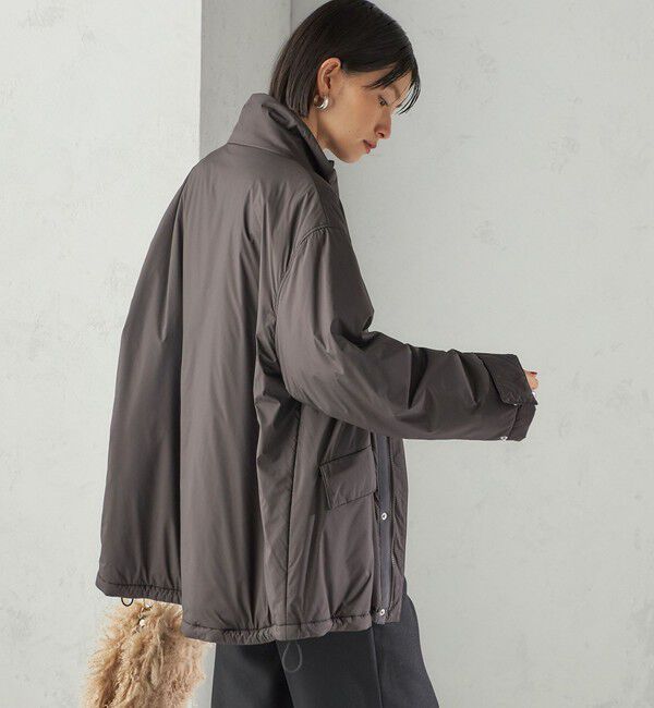 SHIPS for women「〈手洗い可能〉IMBOTEX 中綿 ミディ ジャケット」|その他|