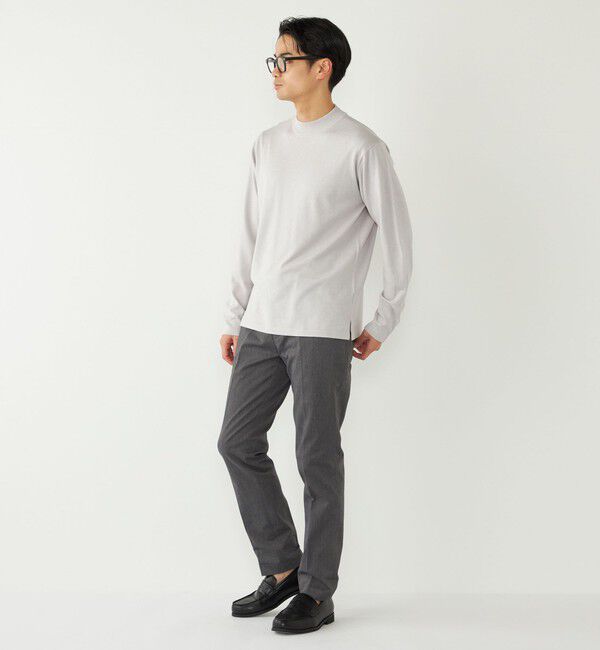 SHIPS Colors 「SHIPS Colors:〈吸湿発熱〉Solist(R)Heat 14ゲージ モックネックニット◇」|ニット・セーター|