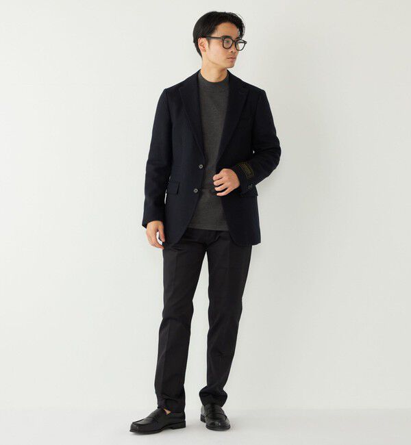 SHIPS Colors 「SHIPS Colors:〈吸湿発熱〉Solist(R)Heat 14ゲージ モックネックニット◇」|ニット・セーター|